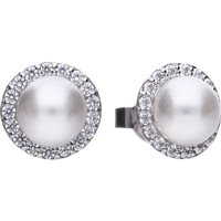 Orecchini Diamonfire Donna Pearls in Argento Perla 62/1689/1/111 - 62/1689/1/111
